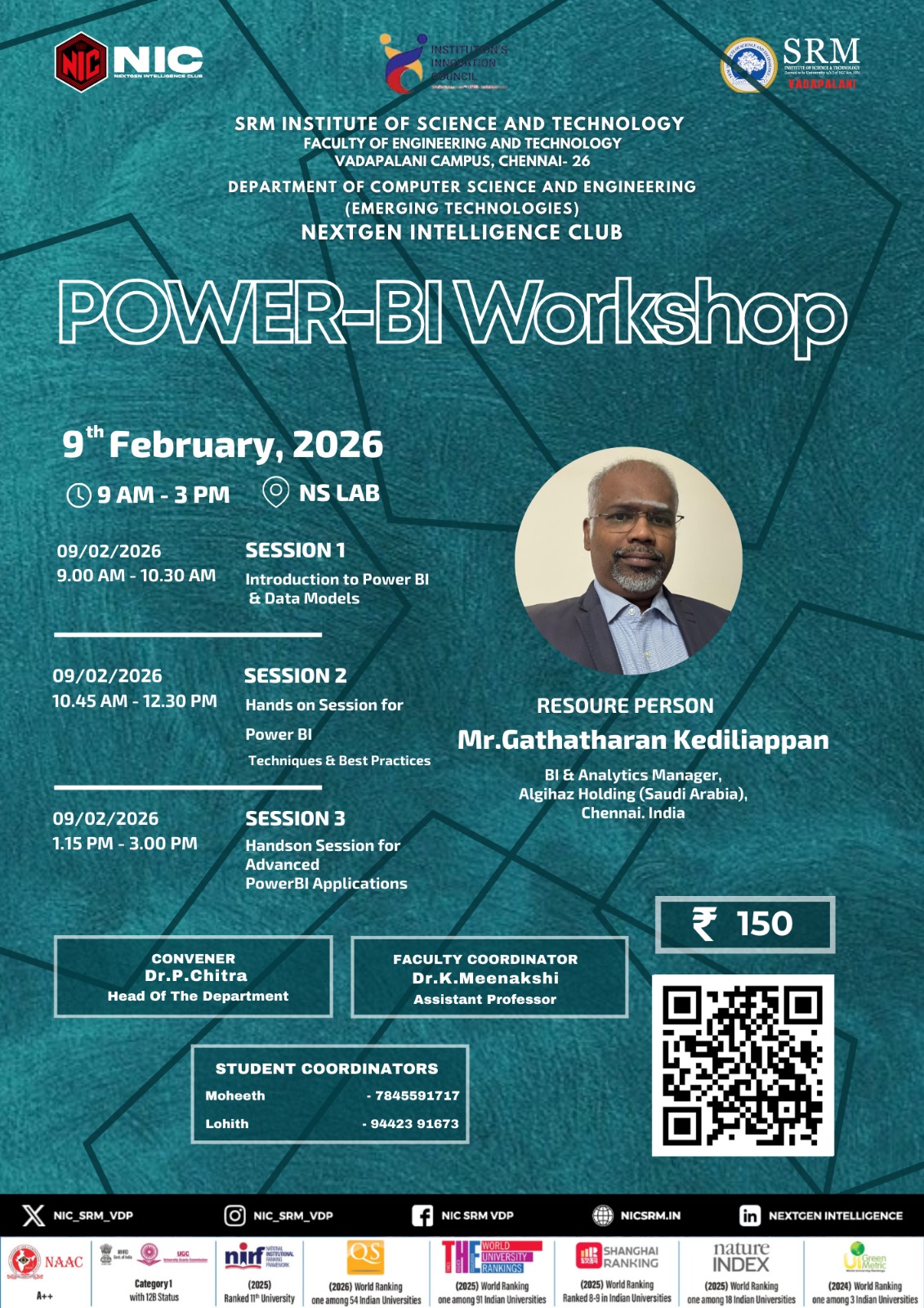 POWER-BI Workshop 2026 Workshop Poster 